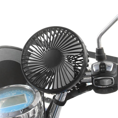 Car Fan with Adjustable Wind Cooling Feature