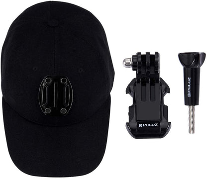 Hat with Adjustable Mount for Action Camera