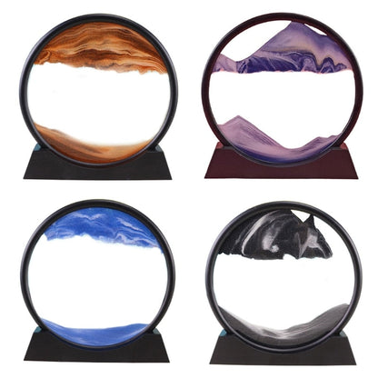 Serene Sands 3D Art Piece for Tranquil Spaces