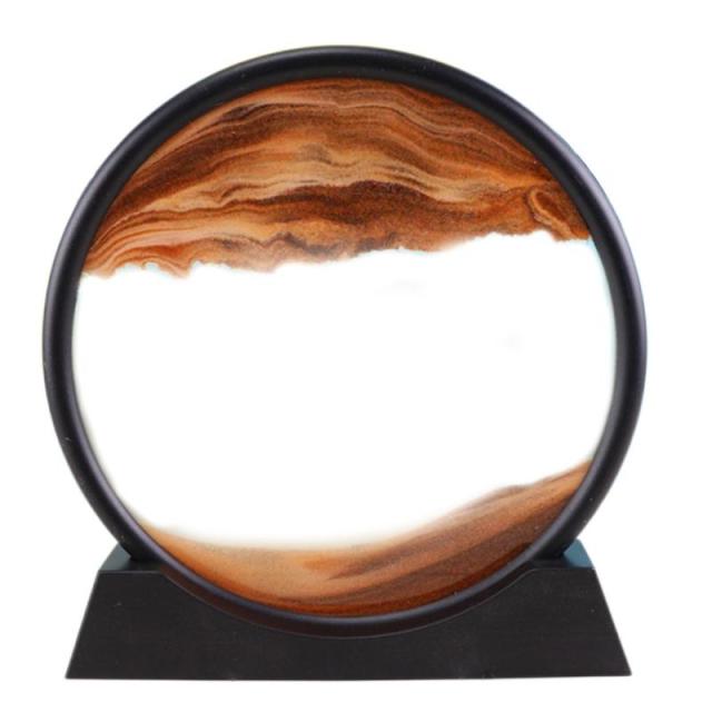 Serene Sands 3D Art Piece for Tranquil Spaces