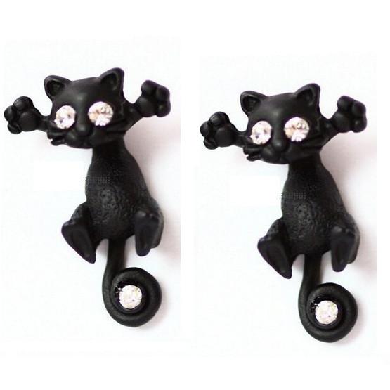 Stud Cat Earrings - Jewelry for Cat Lovers
