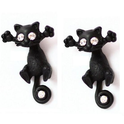 Stud Cat Earrings - Jewelry for Cat Lovers