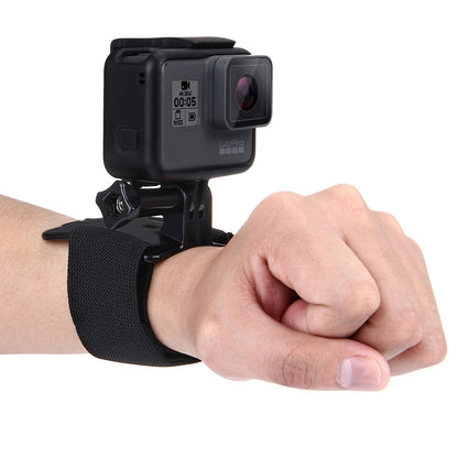 Hat with Adjustable Mount for Action Camera