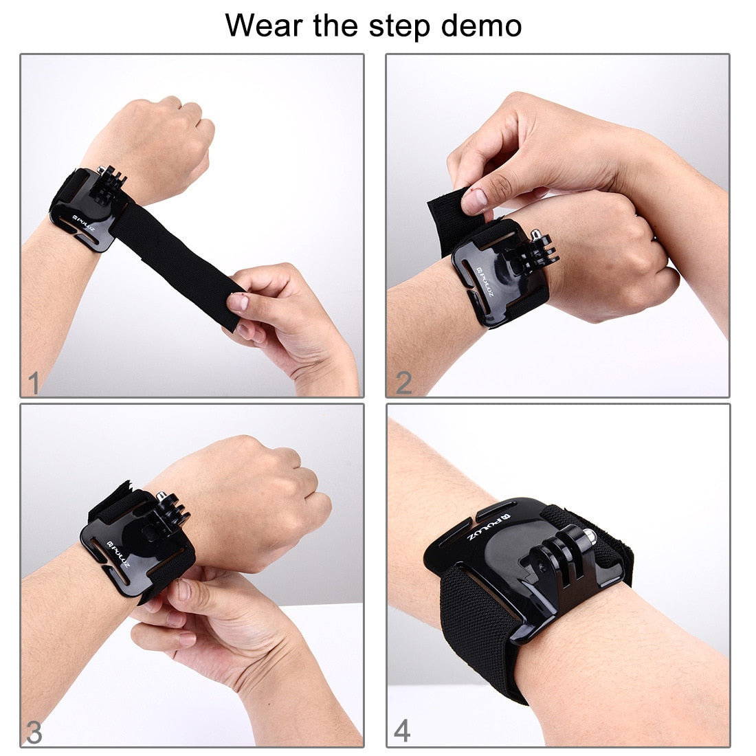 Hat with Adjustable Mount for Action Camera