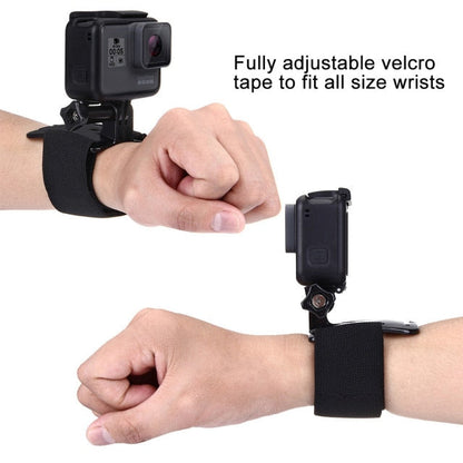 Hat with Adjustable Mount for Action Camera