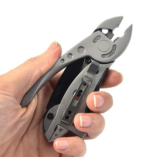 Compact 9-in-1 Keychain Tool Set for Every Occasion