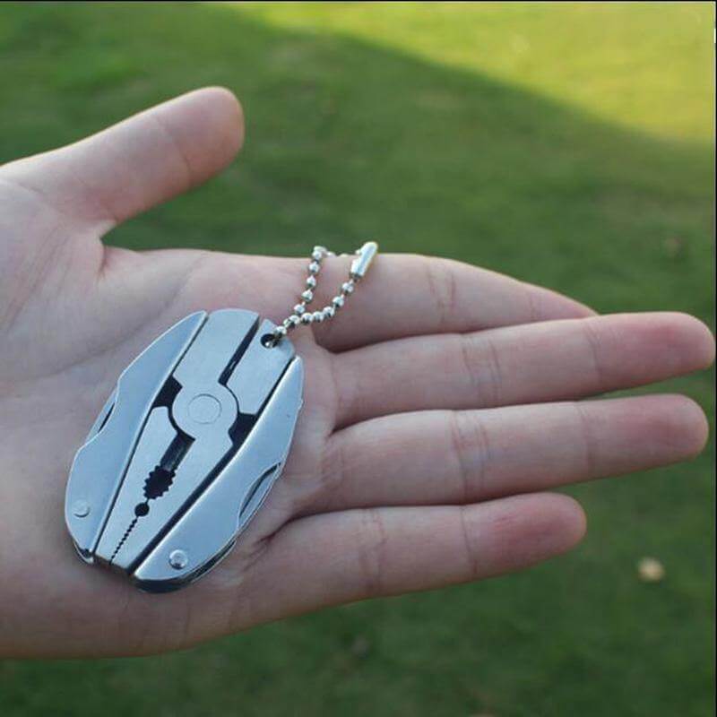 6-in-1 Portable Keychain Tool Set for Camping and Travel