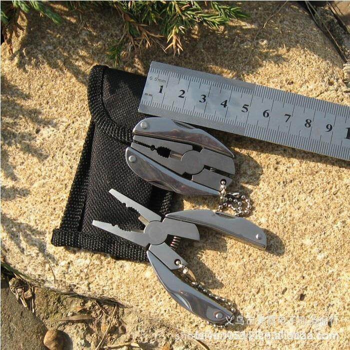 6-in-1 Portable Keychain Tool Set for Camping and Travel