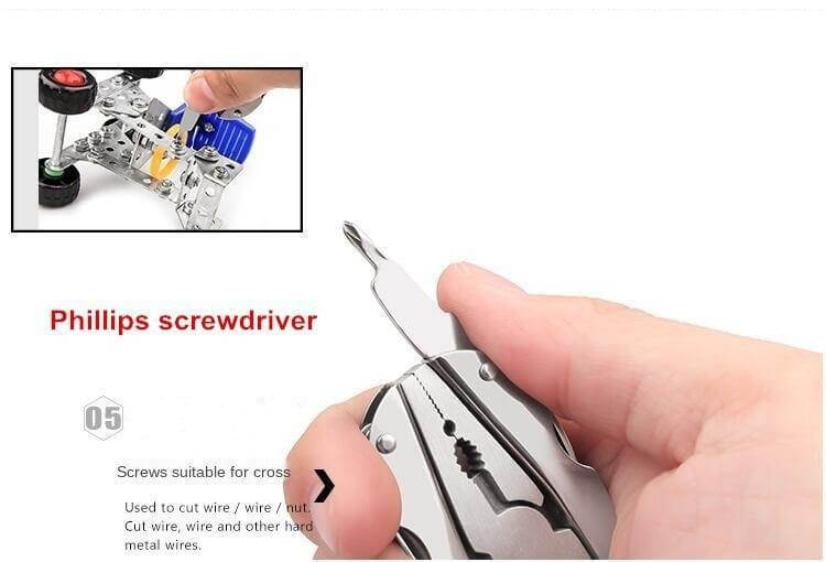 6-in-1 Portable Keychain Tool Set for Camping and Travel