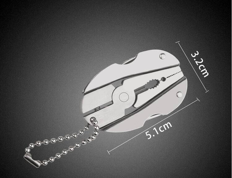 6-in-1 Portable Keychain Tool Set for Camping and Travel