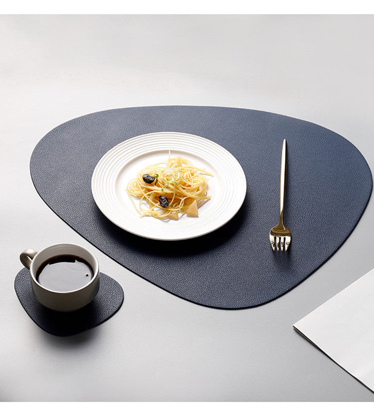 Vibrant Triangle Table Mat and Coaster Collection
