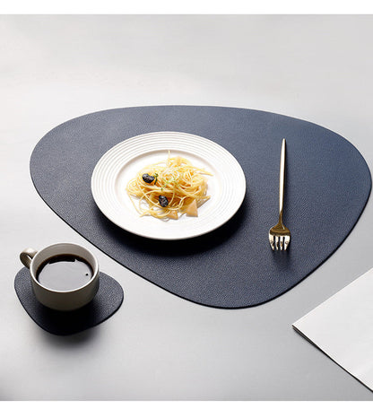 Vibrant Triangle Table Mat and Coaster Collection