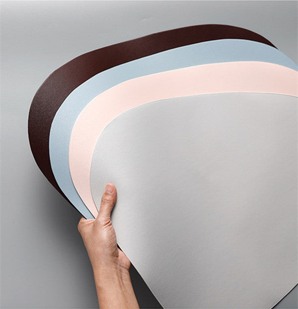 Vibrant Triangle Table Mat and Coaster Collection