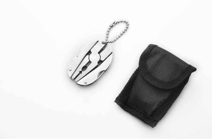 6-in-1 Portable Keychain Tool Set for Camping and Travel