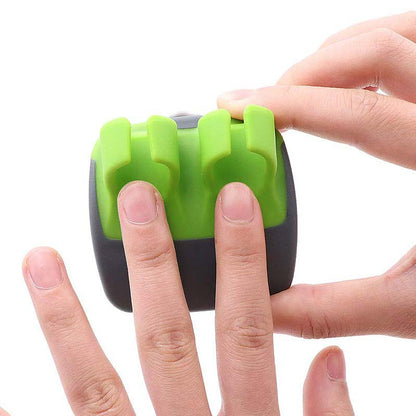 Double-Ended Vegetable Peeler for Two Fingers