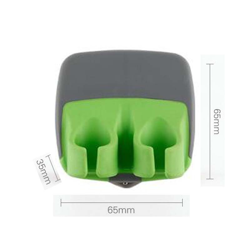 Double-Ended Vegetable Peeler for Two Fingers