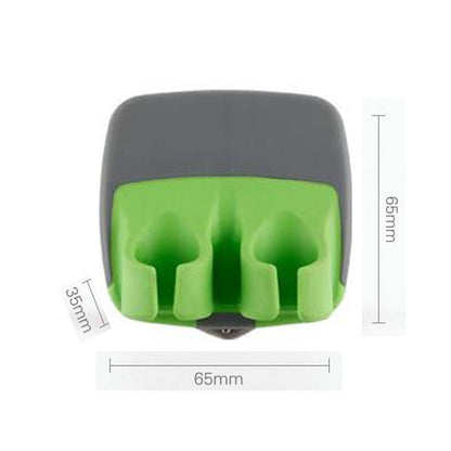Double-Ended Vegetable Peeler for Two Fingers