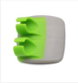 Double-Ended Vegetable Peeler for Two Fingers
