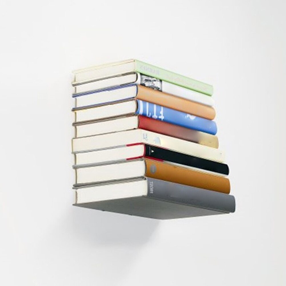 Space-Saving Hidden Shelf Bracket Set for Discreet Storage