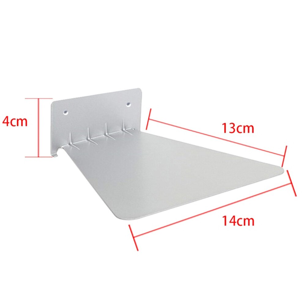 Space-Saving Hidden Shelf Bracket Set for Discreet Storage