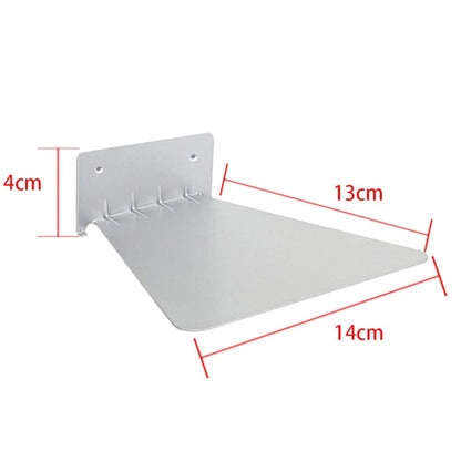 Space-Saving Hidden Shelf Bracket Set for Discreet Storage