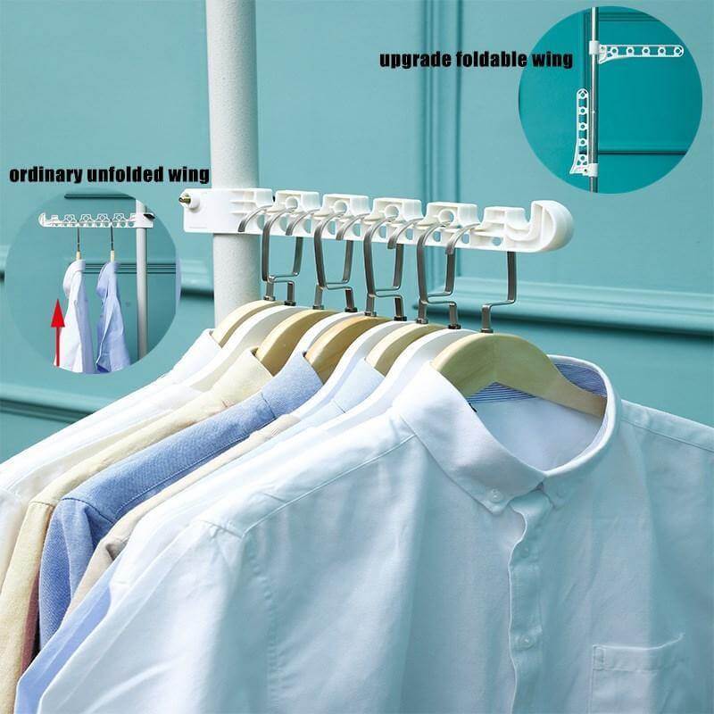 Space-Saving Multi-Use Laundry Drying Rack