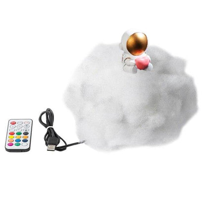 Colorful Cloud Night Light – Astronaut Design