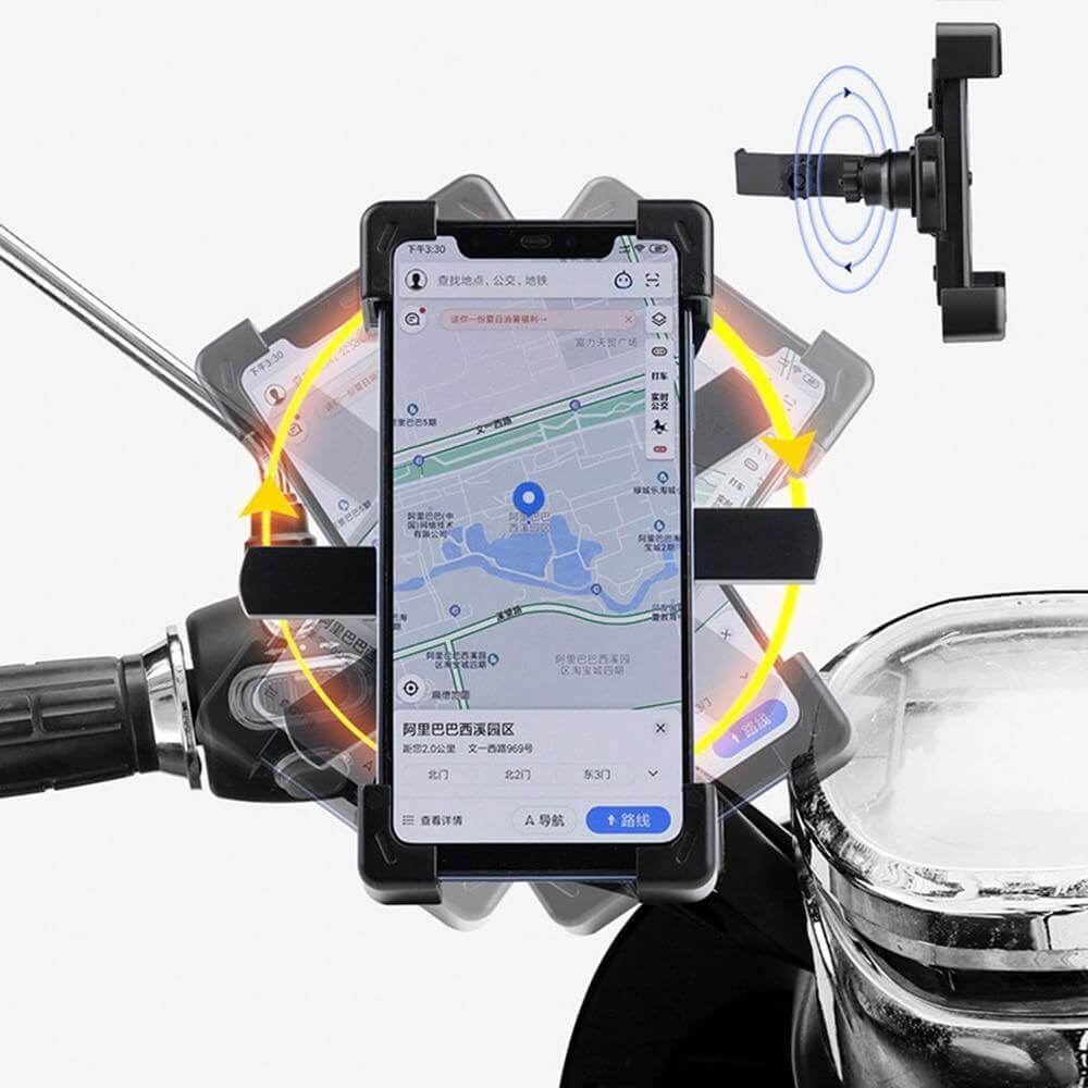 360-Degree Adjustable Bicycle Phone Mount