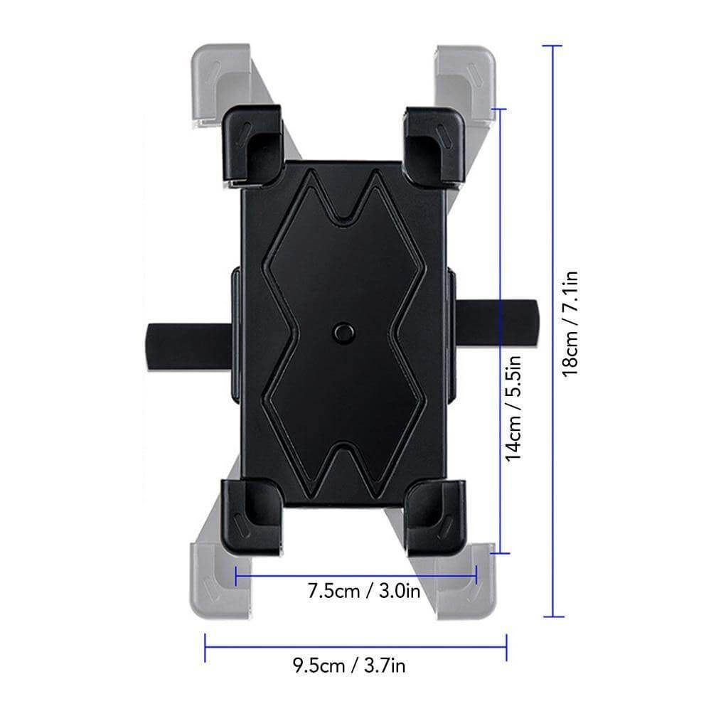 360-Degree Adjustable Bicycle Phone Mount