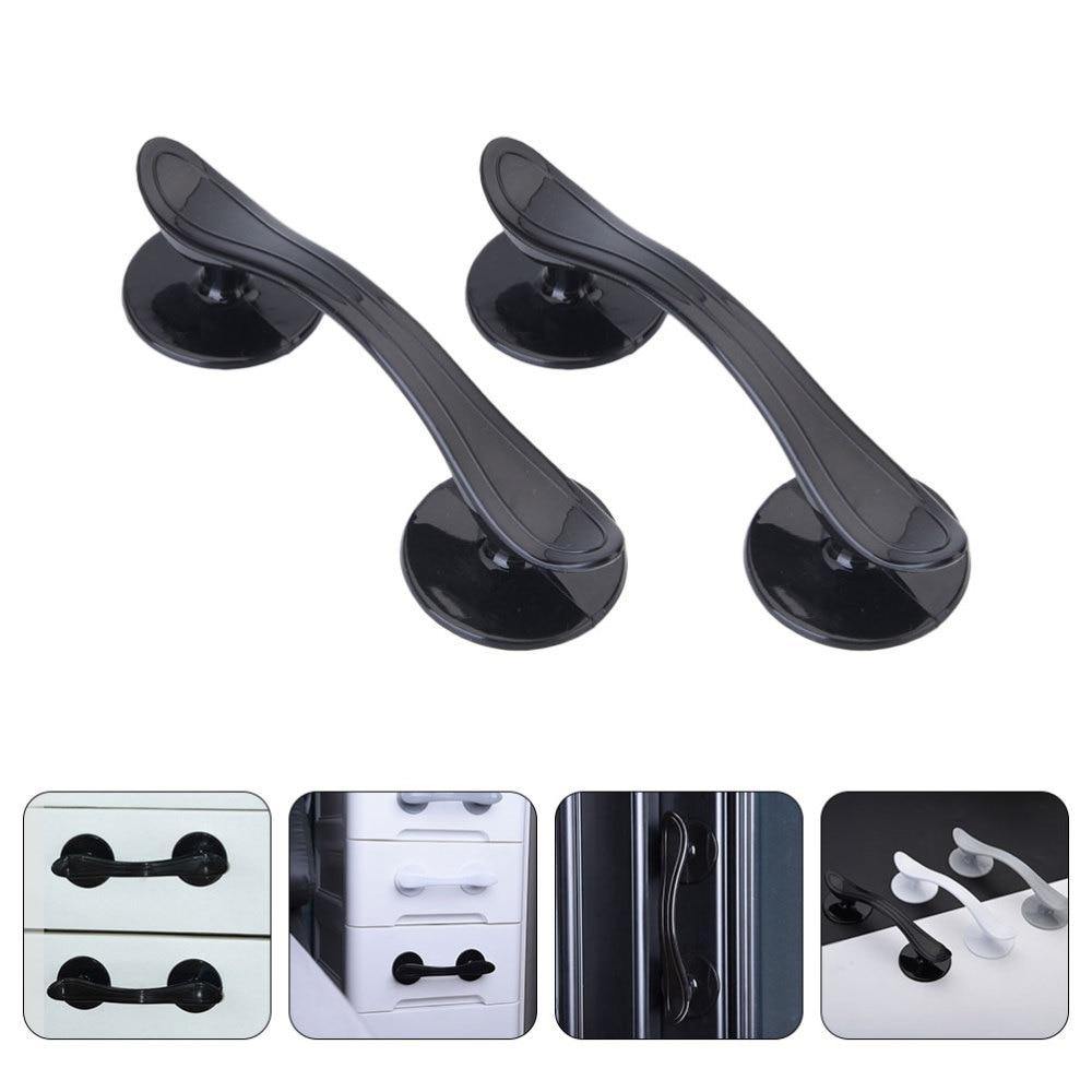 2-Pack No-Drill Cabinet Handles for Effortless Style