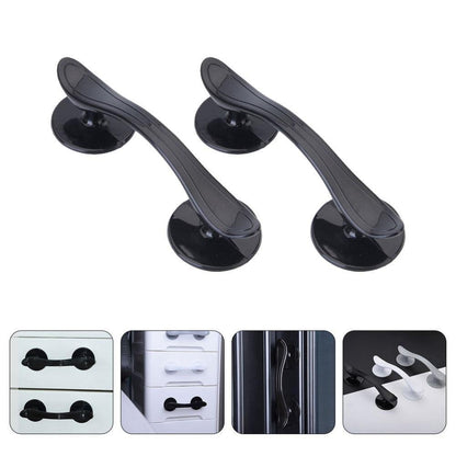 2-Pack No-Drill Cabinet Handles for Effortless Style