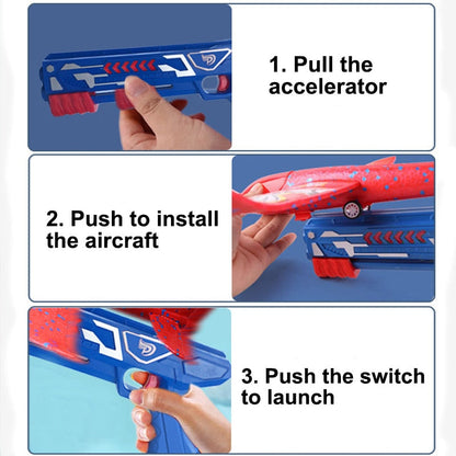Toy Airplane Launcher