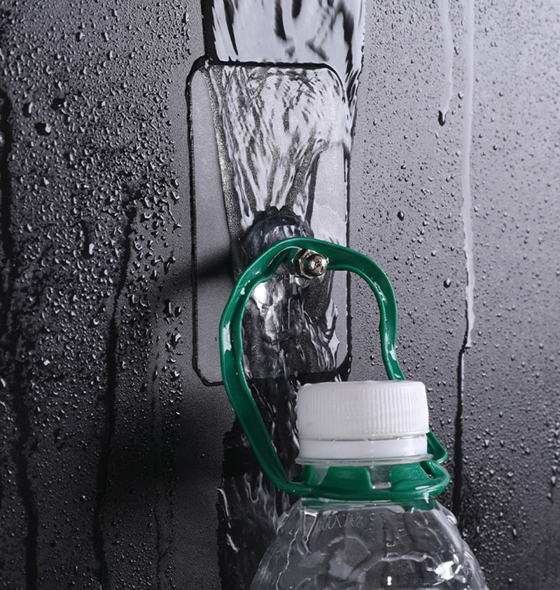 10 Pack Heavy-Duty Transparent Adhesive Hooks Without Drilling