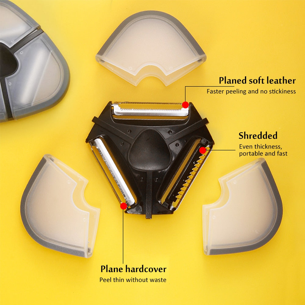Set of Stainless Steel Peelers