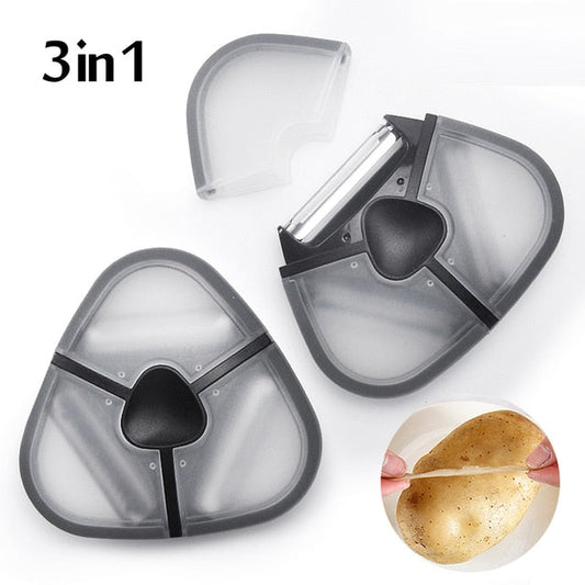Set of Stainless Steel Peelers