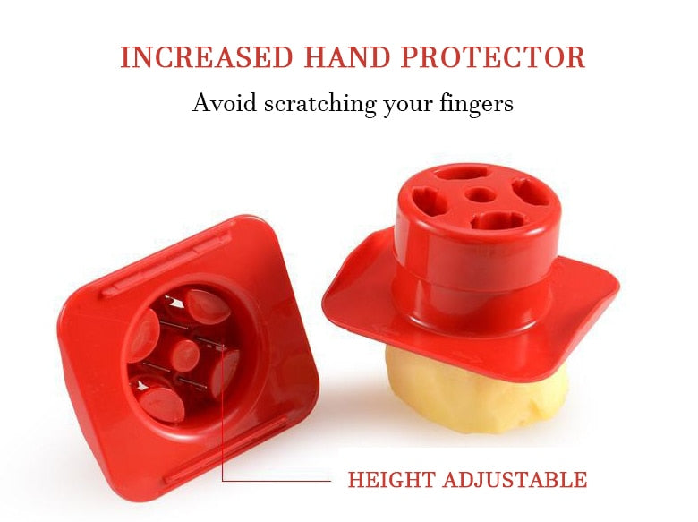 Four-Sided Vegetable Grater and Slicer - Multifunctional Kitchen Tool