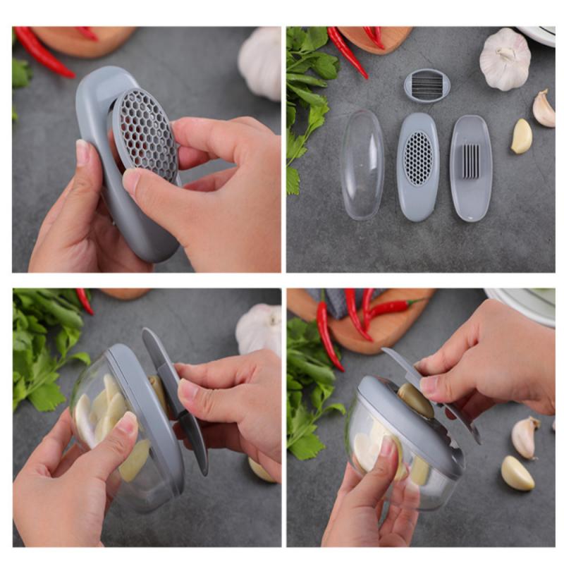 Garlic Peeler and Cutter Tool