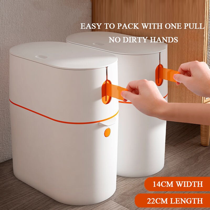 Smart Trash Bin with Automatic Lid for Effortless Waste Disposal