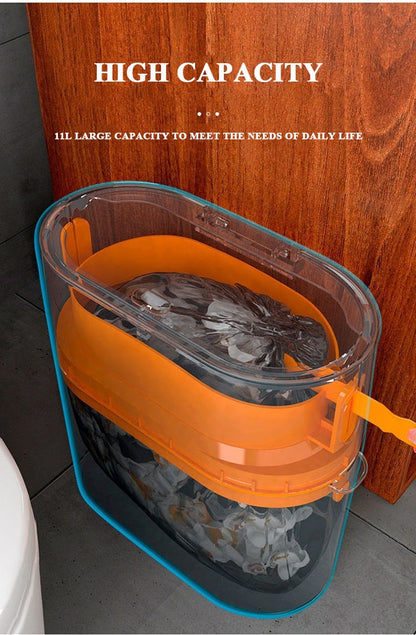 Smart Trash Bin with Automatic Lid for Effortless Waste Disposal