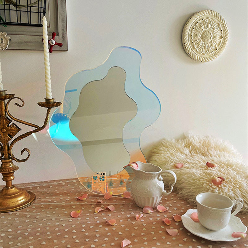 Charming Floral Acrylic Reflector for Home Decor