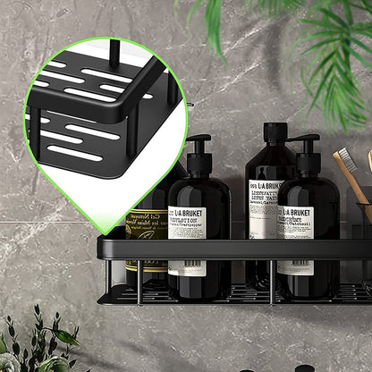 Metal Bathroom Shelves with Suction Cups