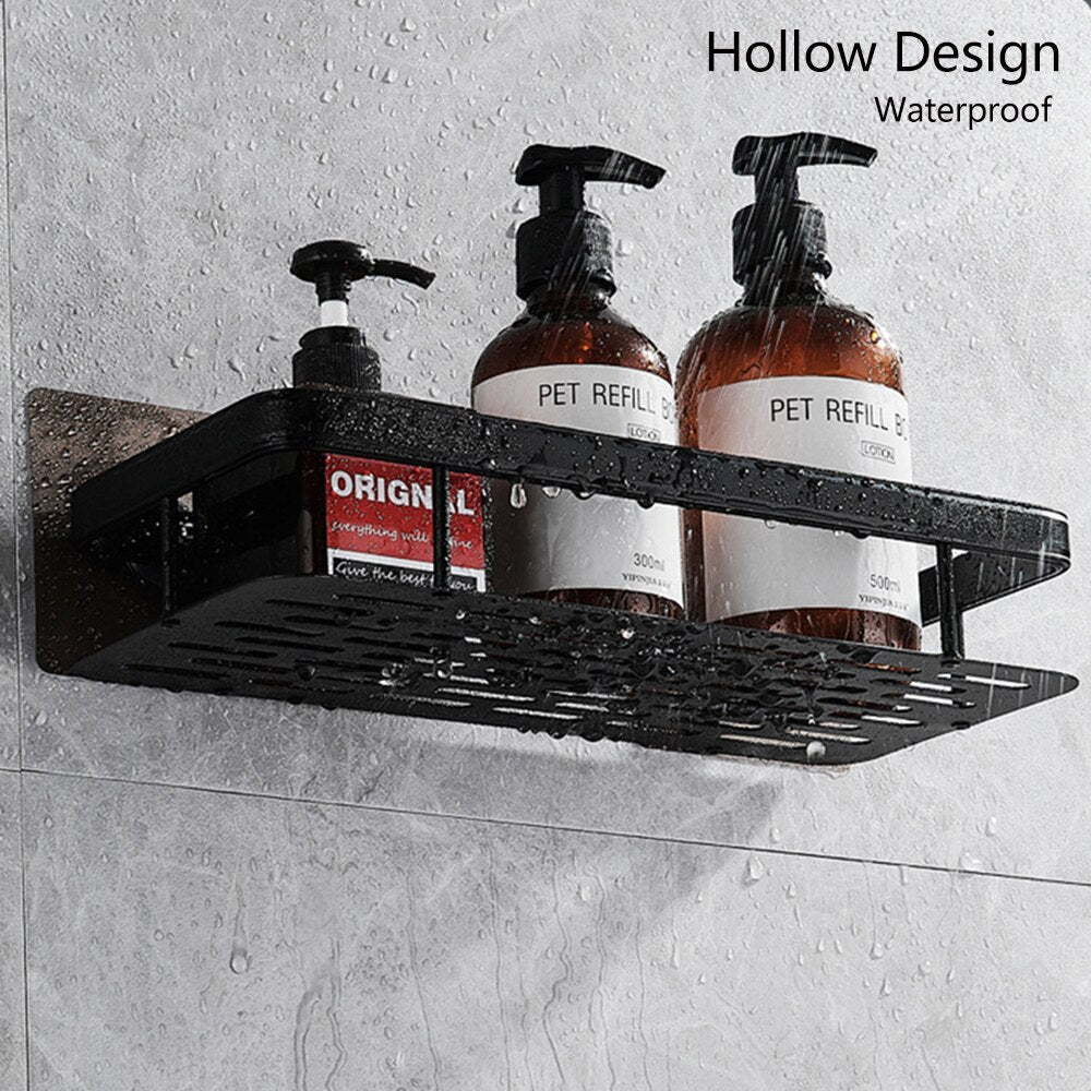 Metal Bathroom Shelves with Suction Cups