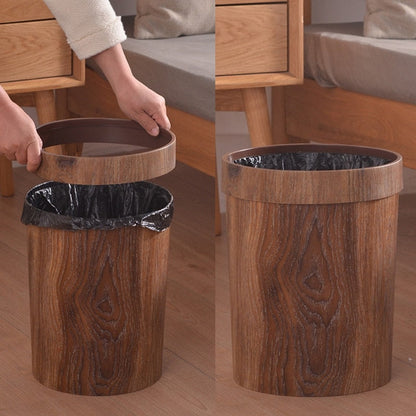 Nordic Style Wooden Waste Basket – Sleek Design for Contemporary Areas