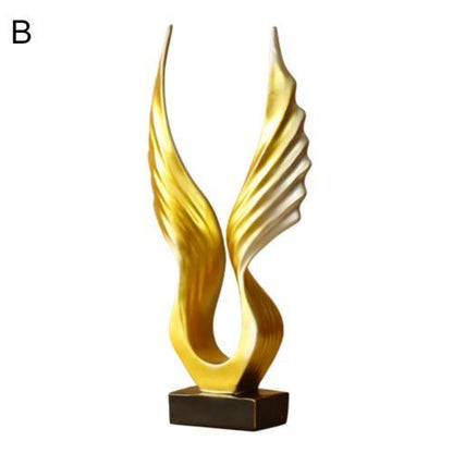 Winged Angel Statue for Home Decoration