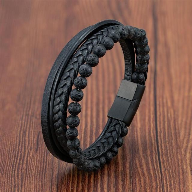 Elegant Charm Bracelet with Magnetic Closure