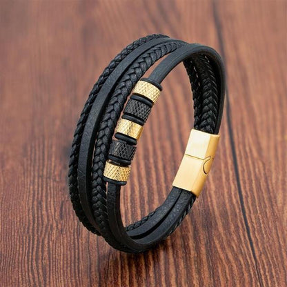 Elegant Charm Bracelet with Magnetic Closure