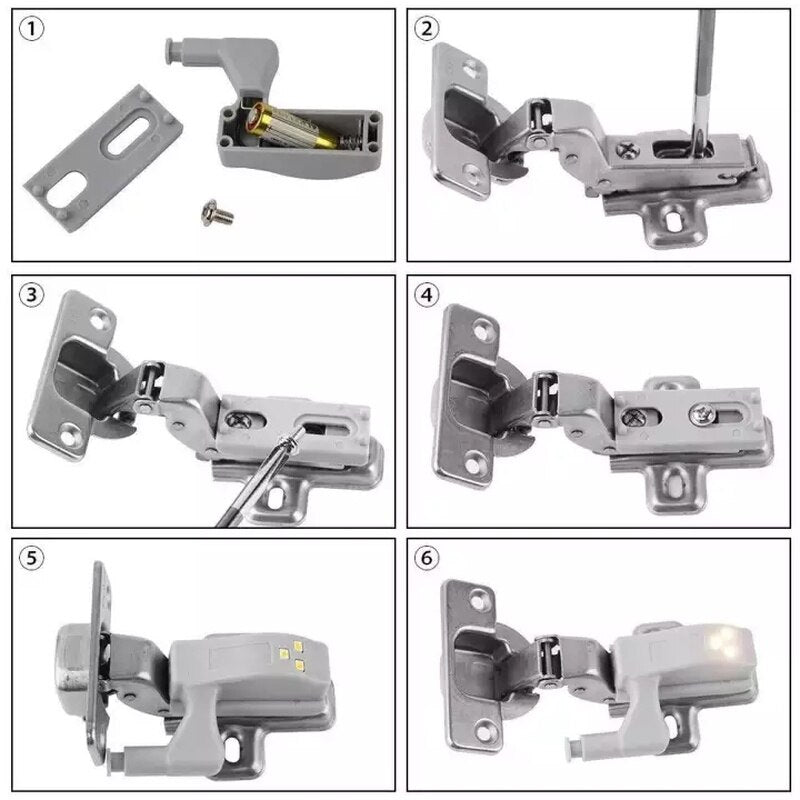 10-Pack LED Motion Sensor Closet Light