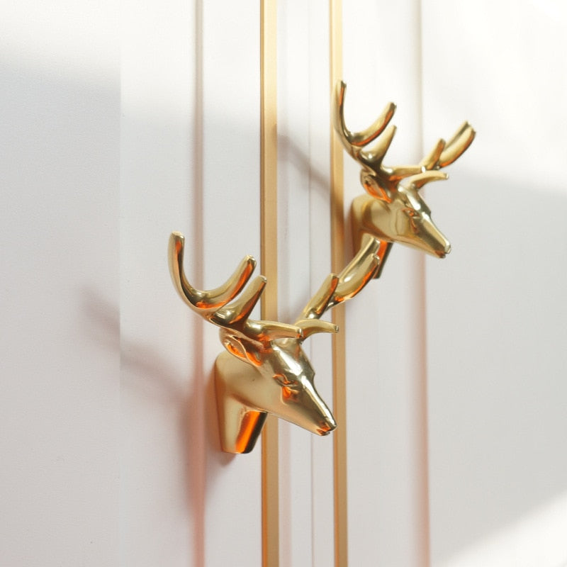 Retro Deer Door Handle in American Style