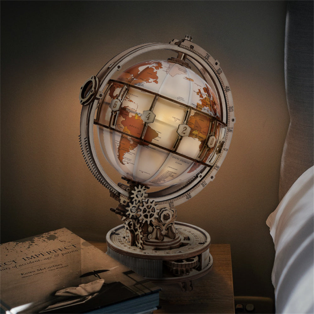 Luminous 3D Globe Puzzle