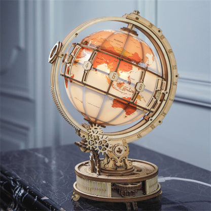 Luminous 3D Globe Puzzle